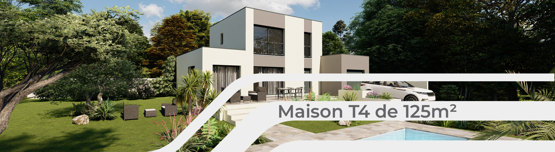 Modèle Odyssée- Maison T4 de 125m²